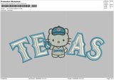 Texas Hk V2 Embroidery File 6 sizes