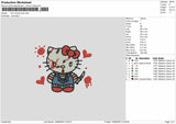 Hk Chucky Embroidery File 6 sizes