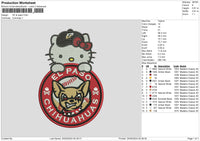 Hk Elpaso Embroidery File 6 sizes