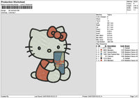 Hk Redbull Embroidery File 6 sizes