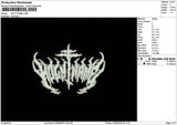Hocytext Embroidery File 6 sizes