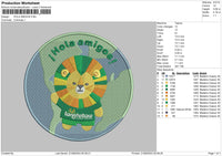 Holacircle Embroidery File 6 sizes