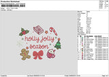 Hollytext 2909 Embroidery File 6 sizes