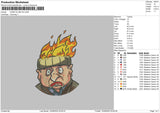 Home Alone Fire Embroidery File 5 sizes