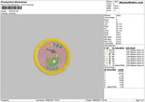 HONTEA Embroidery Machine Design File