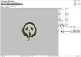 Ghost Ice 01 Embroidery File 6 sizes