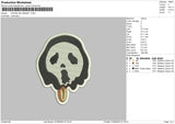 Ghost Ice 01 Embroidery File 6 sizes