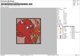 Hot Stuff The Little Devil Embroidery File 4 sizes