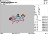 Housetext 2106 Embroidery File 6 sizes