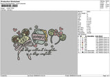 Honey2808 Embroidery File 6 sizes