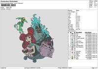 Hades2909 Embroidery File 6 sizes