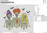 Halloween Season 0308 Embroidery File 6 sizes