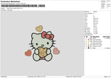 Hk Cookies Embroidery File 6 sizes