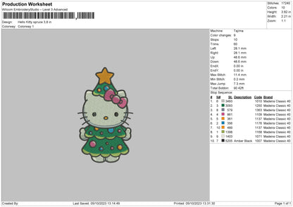 Hk Spurce Embroidery File 6 sizes