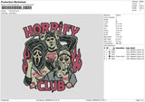 Horrorify Embroidery File 6 sizes