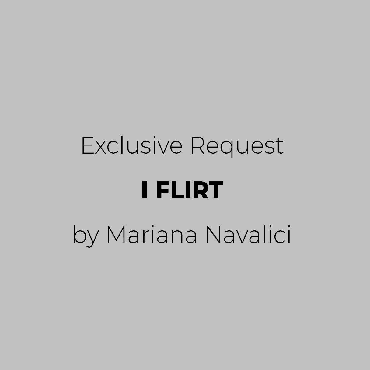 I FLIRT