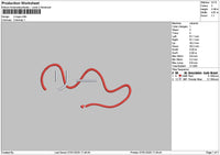 Logo 0701 Embroidery File 6 sizes