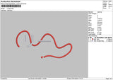 Logo 0701 Embroidery File 6 sizes