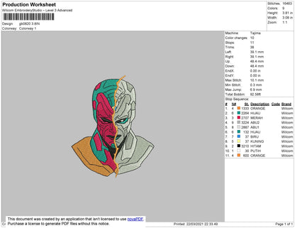 Image 01 Embroidery File 4 size