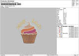 Bakerytext 2310 Embroidery File 6 sizes