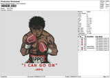 Ippotext Embroidery File 6 sizes