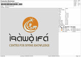 Irawotext Embroidery File 6 sizes