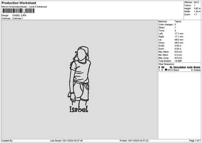 Photoline 1611 Embroidery File 6 sizes