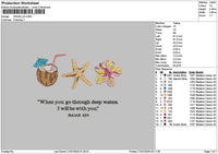 Isaiahtext 01 Embroidery File 6 sizes