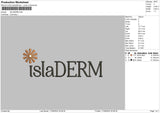 Dermtext Embroidery File 6 sizes