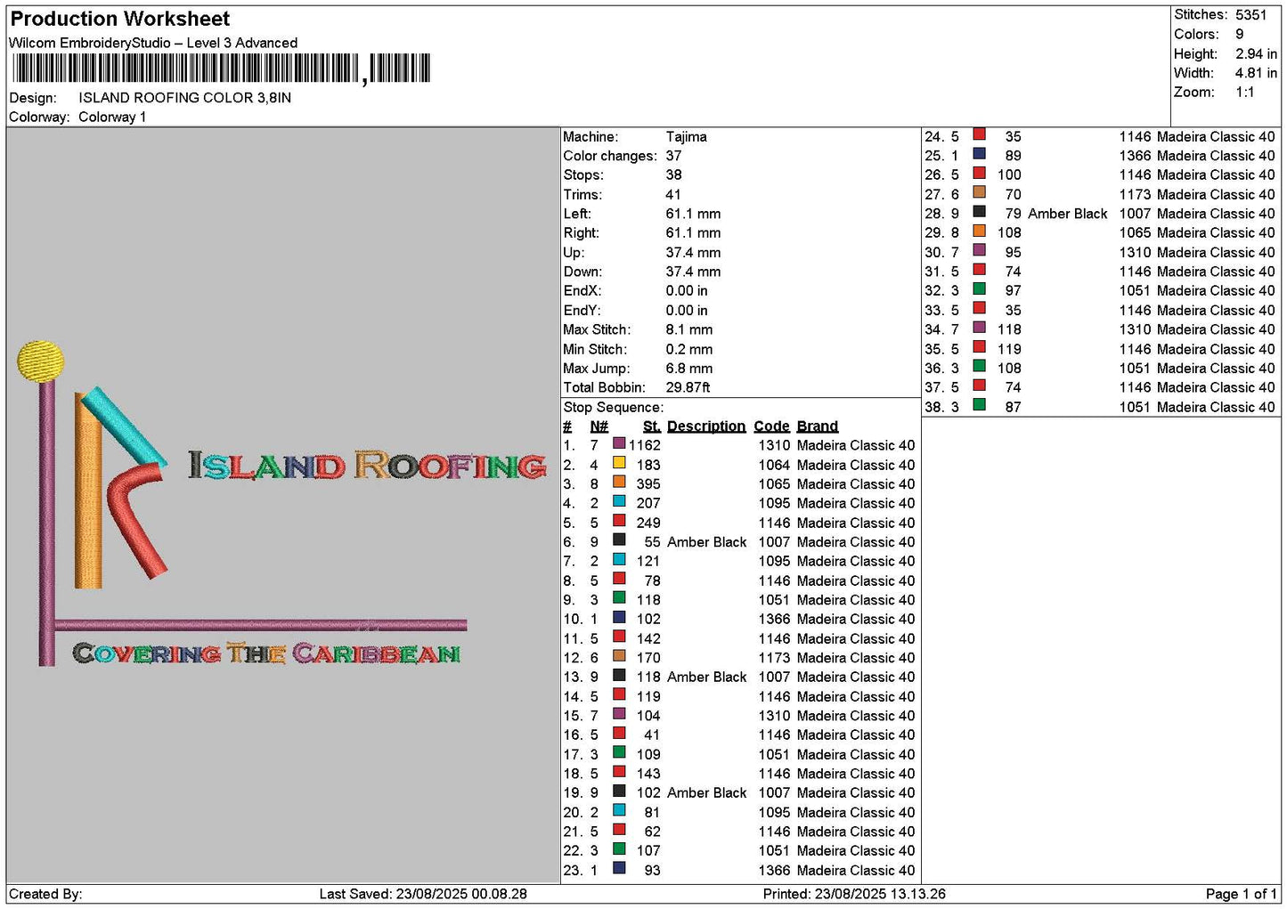 Islandtext Embroidery 2 Files