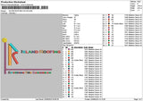 Islandtext Embroidery 2 Files