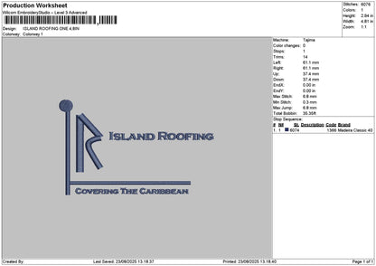 Islandtext Embroidery 2 Files