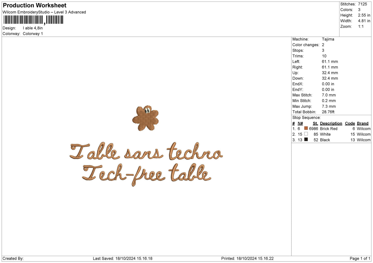 Reserved Able Text Embroidery 2 Files