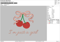 Cherrybow Embroidery File 6 sizes