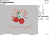 Cherrybow Embroidery File 6 sizes
