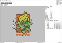 Lyvsaur Embroidery File 4 size