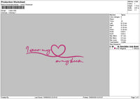 Weartext 1509 Embroidery File 6 sizes