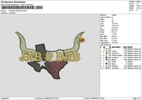 Jabtext Embroidery File 6 sizes