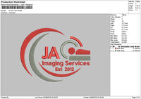 Ja 2012 Embroidery File 6 sizes