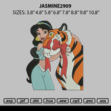 Jasmine2909 Embroidery File 6 sizes