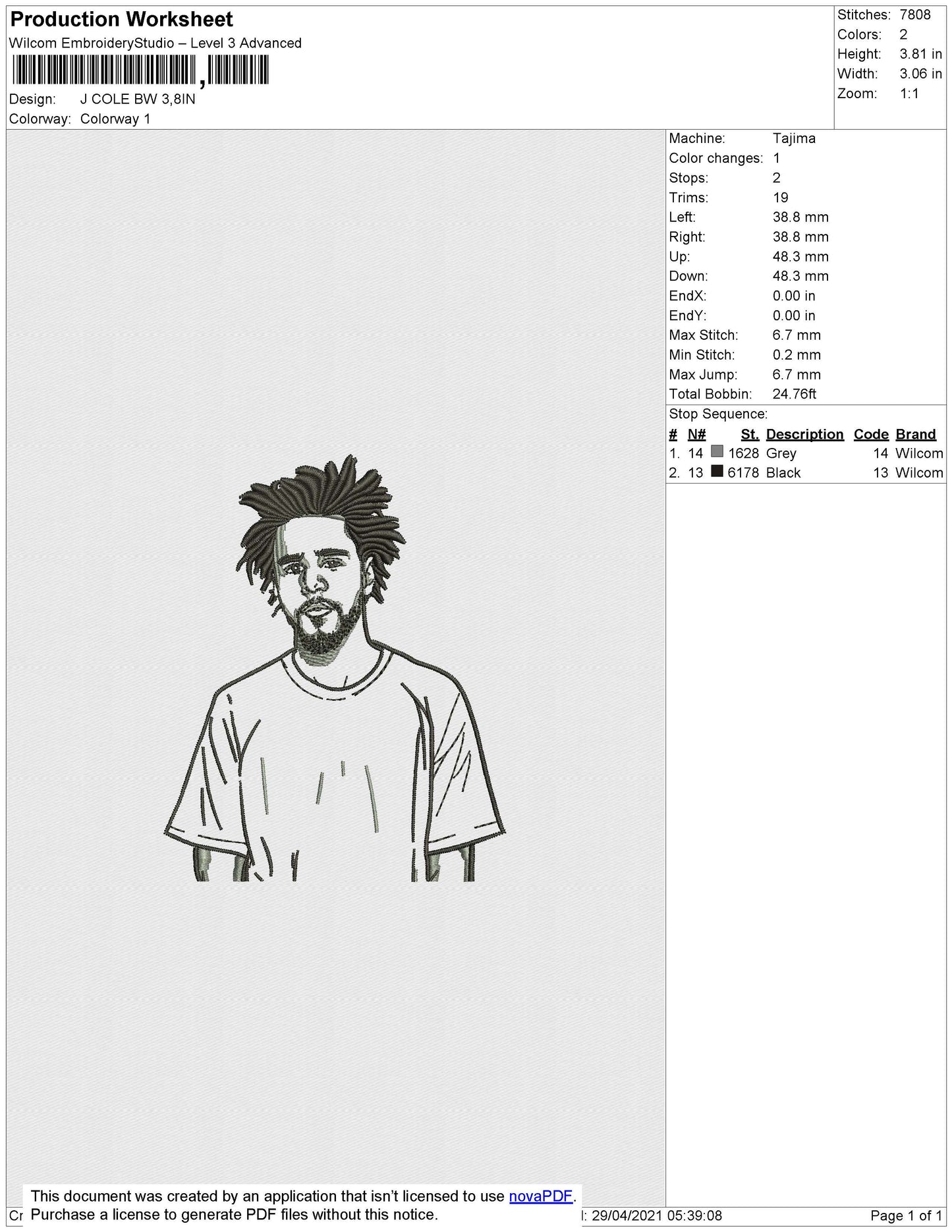 J Cole BW