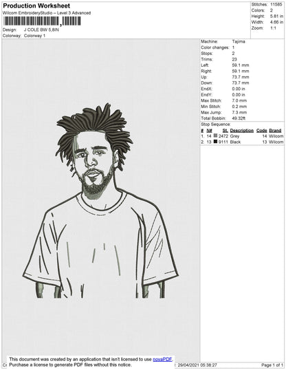 J Cole BW