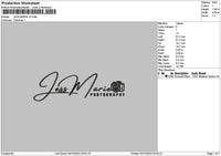 Marietext v2 Embroidery File 6 sizes