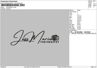Marietext v2 Embroidery File 6 sizes