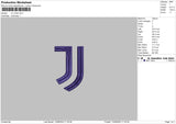 JJ Logo Embroidery File 6 sizes