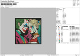 Joker Box Embroidery File 6 sizes