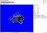 Tigerblack Embroidery File 6 sizes