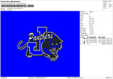 Tigerblack Embroidery File 6 sizes