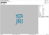 Jritext Embroidery File 6 sizes