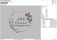 JRS LOGO for Embroidery machine